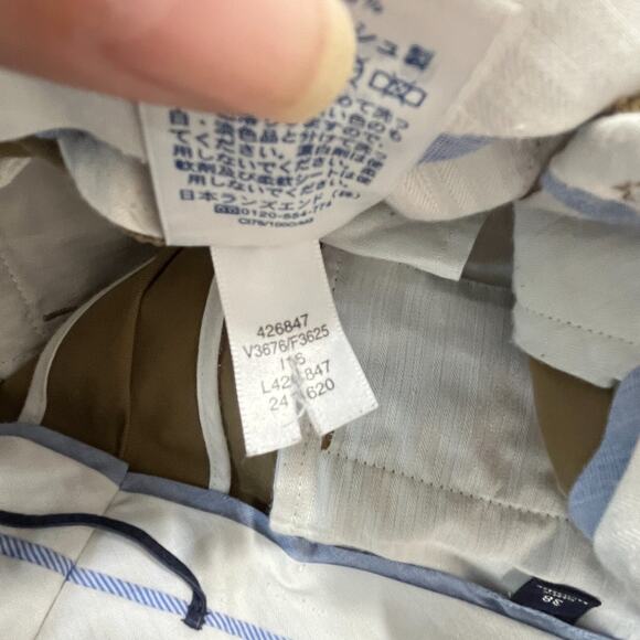 Lands End Pants Mens 38 Traditional Fit Khakis Business‎ Casual Office Formal - Picture 5 of 8